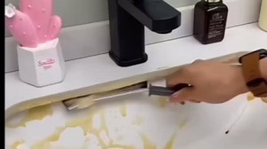 Window Groove Cleaning Brush Set - 6 PCS Gap Cleaning Brush Hand-held Crevice Cleaning Tool for Hard-to-Reach Areas, Perfect for Cleaning Window Grooves, Black＋Blue