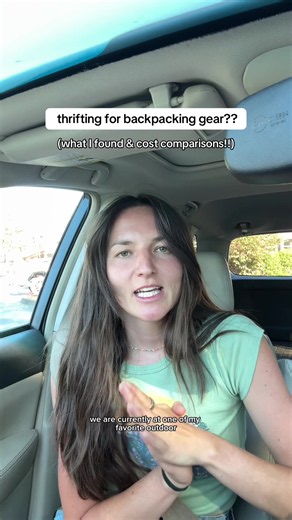 Thrifting Backpacking Gear: How I Saved $480 on a Full Setup