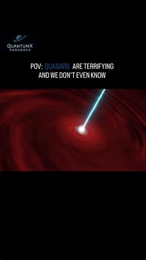 QUASAR THE COSMIC POWERHOUSE. #quasars #astronomy #facts #universe #astrophysics