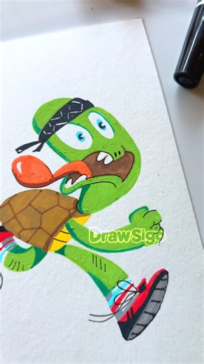 Turbo the Fastest Turtle coloring
