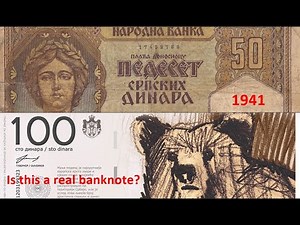 The Real History of Serbia banknotes - The Art of Paper Money
