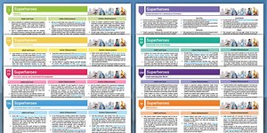 Superheroes EYFS Activity Planning and Continuous Provision Ideas (Ages 2-4)