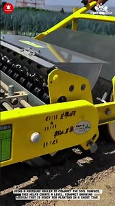 Manual Soil Compactor Roller: Fast Soil Compaction Technique #smartfarming #gardeningtips