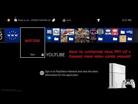 How To Customize Your PS4 UI On Your Modded PS4!