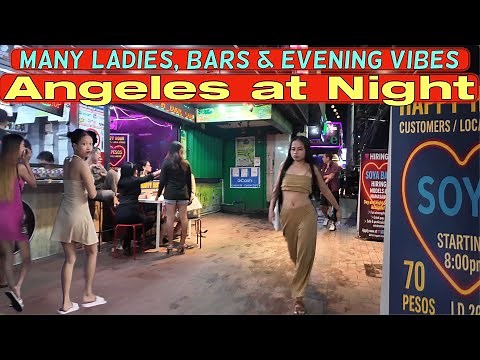 Angeles City Nightlife 2025 | Freelancers, Bars & Evening Vibes