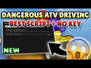 *NEW* Dangerous ATV Driving OP Script ( AUTO FARM, VEHICLE CONTROL, MISC ) 2026