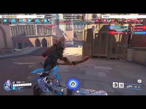 Genji no heals , but genji got elims XD by PLUMGHOST — Overwatch 2 Replay 04M9CA