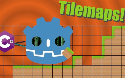 Godot 4 游戏开发教程：可脚本化的 Tilemap 瓷砖地图！