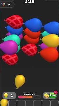 ballon master 3d gameplay | ballon pop puzzles fun