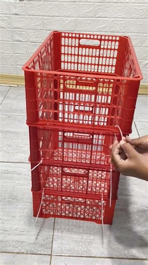 😱 Con cajas de frutas hizo este organizador y quedó increíble ♻️🔥#diy #reciclaje #Hogar