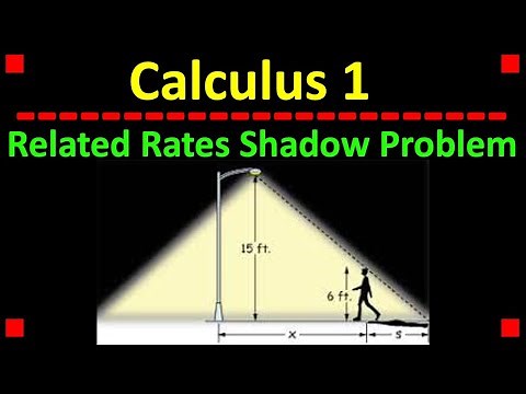 Related Rates: Light Pole Examples in Calculus