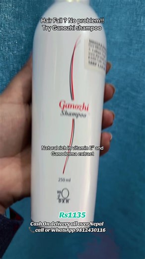 Ganozhi shampoo is what you need for your healthy Hair ❤️🫶 #deliveryallovernepal🇳🇵 #ganoderma #shamphoo #haircare #foryoupage