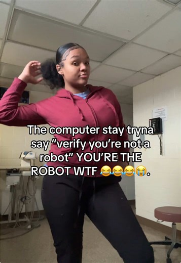 Humorous Take on Robot Verification Errors