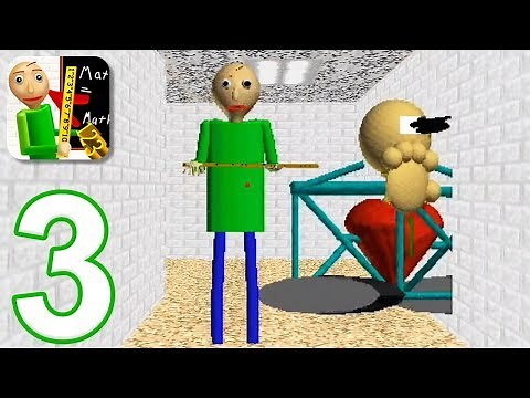 Baldi's Basics in Education - Gameplay Walkthrough Part 3 (iOS)