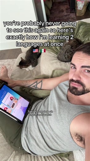 I thought learning English was hard so why not take on another whole language. At least Spanish is somewhat similar to Italian #talkit #esl #languagelearning