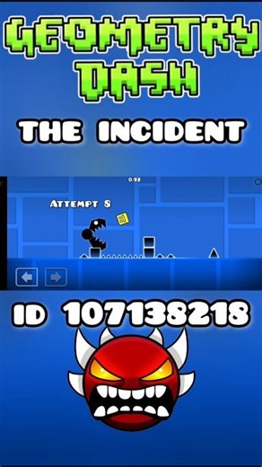 the incident in Geometry dash