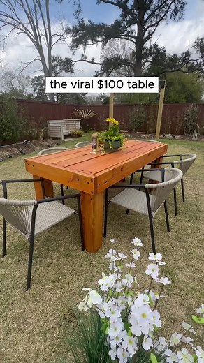 DIY Outdoor Table Anyone Can Build