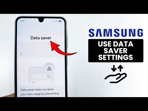 [OneUi 8] How to Use Data Saver on Samsung Galaxy - Data Saver Setting
