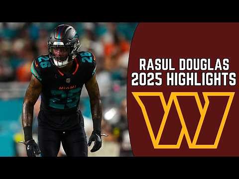 Rasul Douglas Highlights 🔥 | Welcome to the Commanders