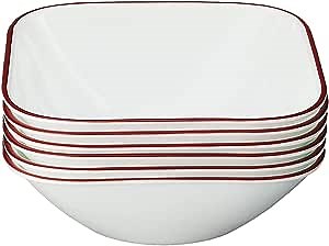 Corelle Square 22-Ounce Soup/Cereal Bowl, Splendor