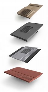 Universal In-line® slate and tile ventilators