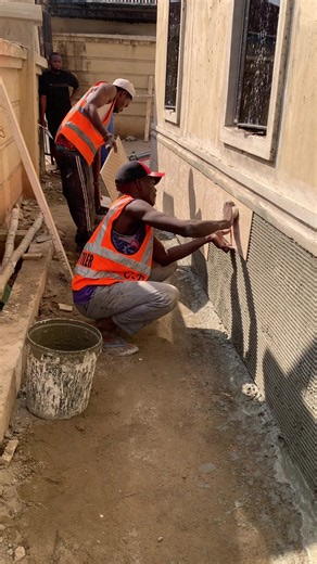 DPC WALL belting tiles installation process EP3 #celebritytiler #tiling #tiktokgermany🇩🇪