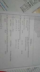 Section D has 2 case study carrying 4 marks each. Section E has... | Filo