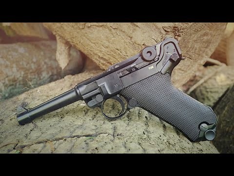 Luger Parabellum P08 Air Pistol - BB CO2 Collectable