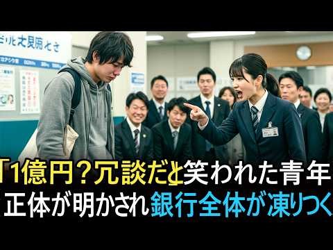 "One hundred million yen? Stop joking," the young man laughed at -- but the moment his true ident...