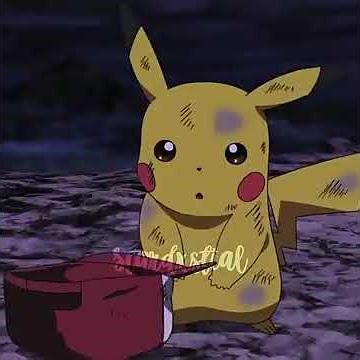 Pikachu sad emotions