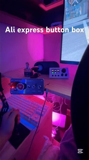 AliExpress button box #moza #automobile #mozar5 #racinggame #gaming #racingsim #racingsimulators