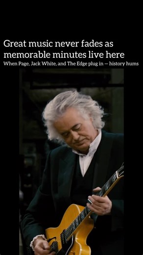 Pure Music Clips on Instagram: "Follow for more great music hits🔥 Three generations of rock met in one room — Jimmy Page, Jack White, and The Edge — jamming “In My Time of Dying” for It Might Get Loud (2008). Raw, unscripted, and pure guitar energy. #JimmyPage #JackWhite #TheEdge #ItMightGetLoud #LedZeppelin #RockLegends #GuitarIcons #ClassicRock #MusicHistory #ElectricGuitar #LiveJam #RockNRollForever #GibsonGuitars #RockDocumentary #LegendaryMoments #MemorableMinutes #EpicPerformances #RockEn