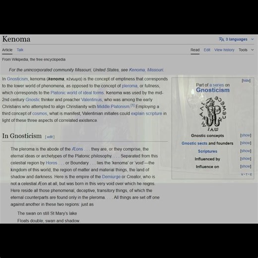 #Matrix #shorts in 4 mins: Kenoma Explained #cinema #gnostic