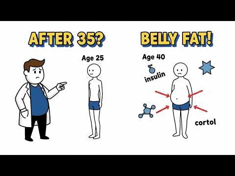 Why Aging After 35 Changes Fat Storage (The Hidden Hormone Shift)