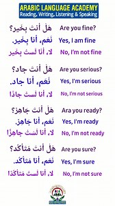 47K views · 1.2K reactions | Speak Arabic and English Easy by short sentences #arabic #education #English #spokenarabic #reelschallenge #reelsvideoシ #arabiclearning #reelsfacebook #arabiclanguageacademy #arabiclanguagelearning | Arabic Language Academy | Facebook