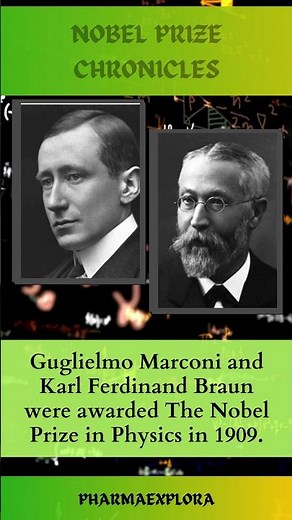 The History of Wireless Communication: Marconi & Braun's Pioneering Work Explained #nobel #science