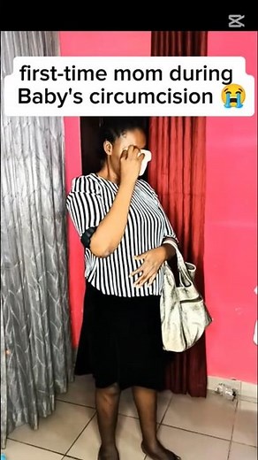 first time mom during baby's circumcision be like #relatable #mom #baby #viralvideo #shots