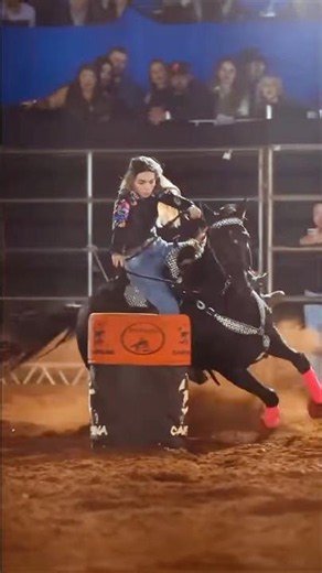 Clara Delivers a Stunning Barrel Racing Performance! 🐎🚀