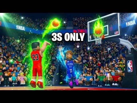ONLY 3 POINTERS Bakstbell Legends! ROBLOX LIVE