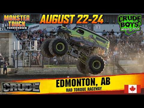 Crude Monster Truck Throwdown RAD Torque Raceway 2025