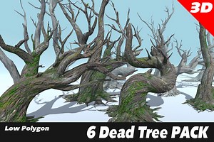 6 Dead Tree Pack | 3D Environments | Unity Asset Store