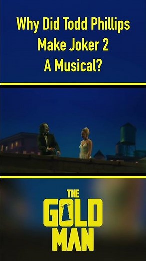 Why Did Todd Phillips Make Joker 2 A Musical? #shorts