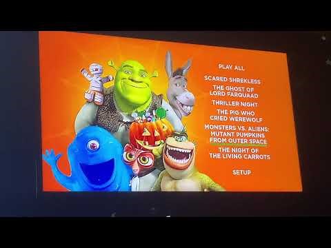 DreamWorks: 6 Spooky Stories Collection DVD Menu Walkthrough