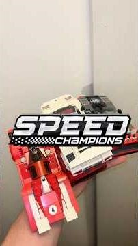 Building LEGO Speed Champions while flying to Spain! 🤯