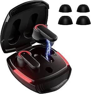 True Wireless Earbuds for iPhone 16 Pro Max 15 14 13 12 11 XR Bluetooth Headphones Noise Isolation Earphone with Microphone Stereo Bass Built-in Mic Headphone for Galaxy S25 S24 S23 S22 Ultra A54 A35