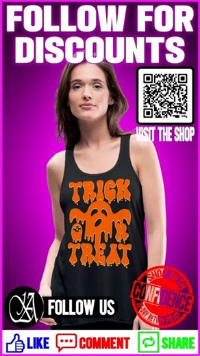 dripping ghost trick or treat design | Spooky Halloween Style