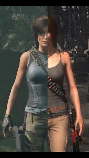 TOMB RAIDER: RISE vs SHADOW | Lara Croft graphics comparison🌹