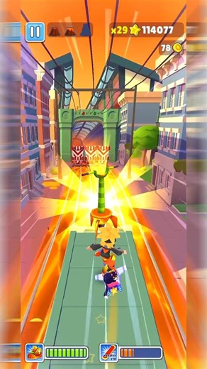 The Floor is LAVA! 🌋🔥 #Satisfying #SubwaySurfers