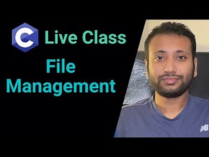 Live Lecture 8 - File Management in C programming | 10 Feb, 2024