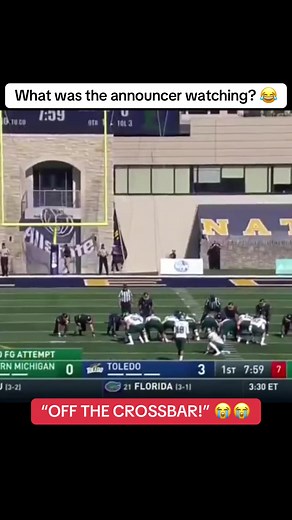 Hilarious College Football Announcer Fail